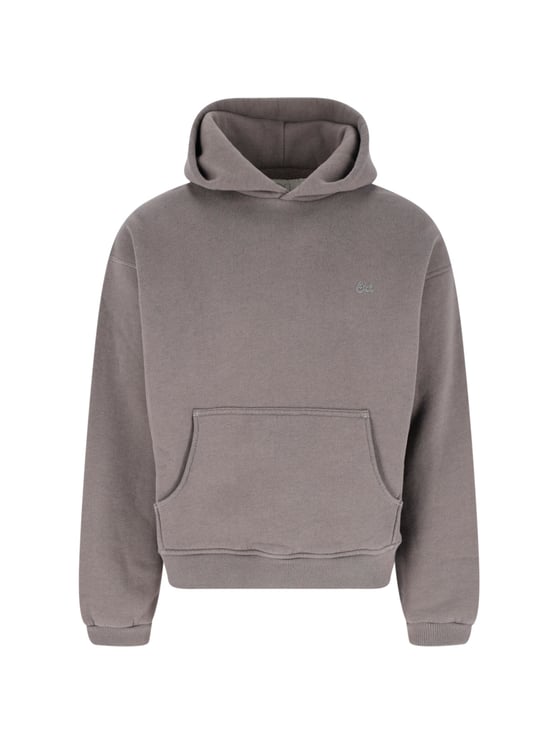 ERL Taupe Cotton Hooded Sweatshirt