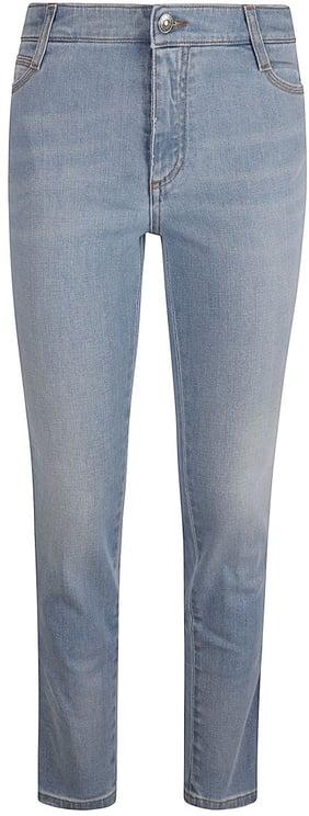 Ermanno Scervino Slim-Fit Jeans With Classic Five-Pocket Design