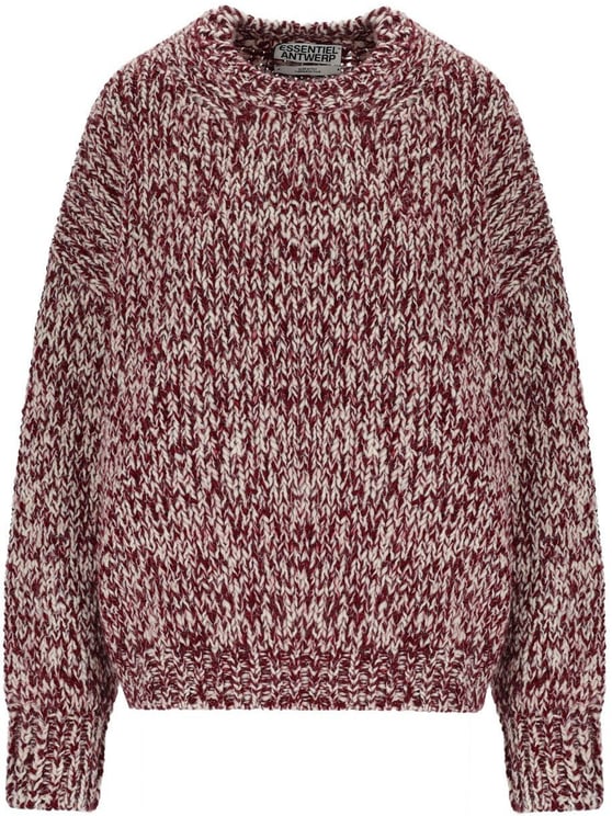 Essentiel Antwerp ESSENTIEL ANTWERP IZURA BURGUNDY CREWNECK SWEATER