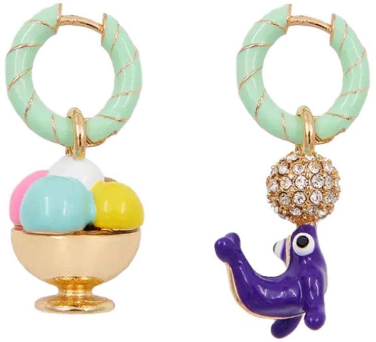 Essentiel Antwerp ESSENTIEL ANTWERP JONY AQUA EARRINGS