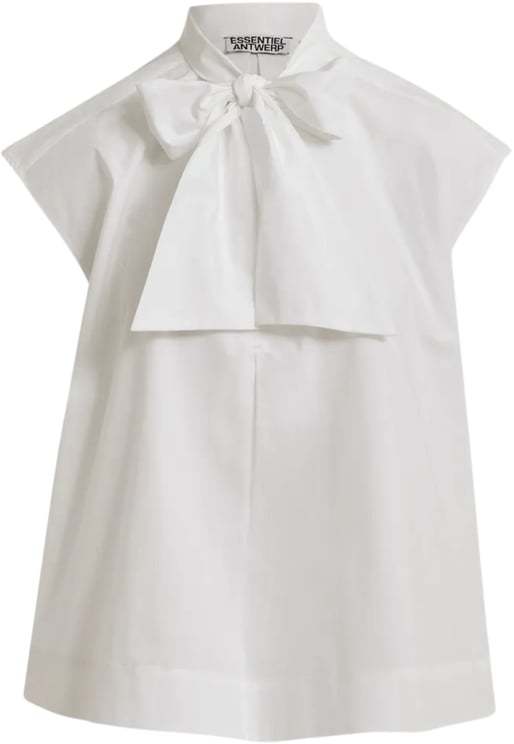 Essentiel Antwerp Essentiel Antwerp Sleeveless Top Tops Off White Jalaysia