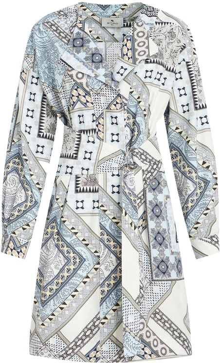 Etro Dresses Clear Blue