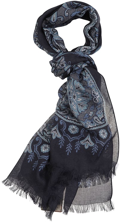 Etro Scarf Blue