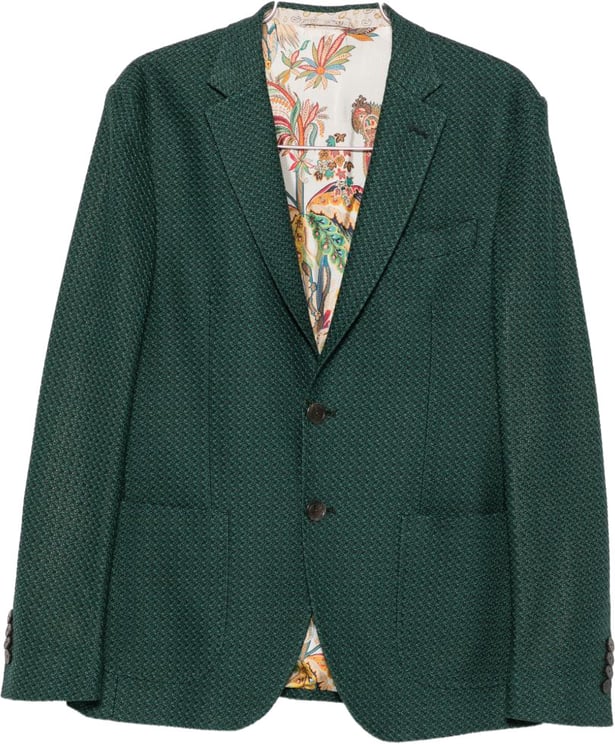 Etro Jackets Multicolor F.Do Verde