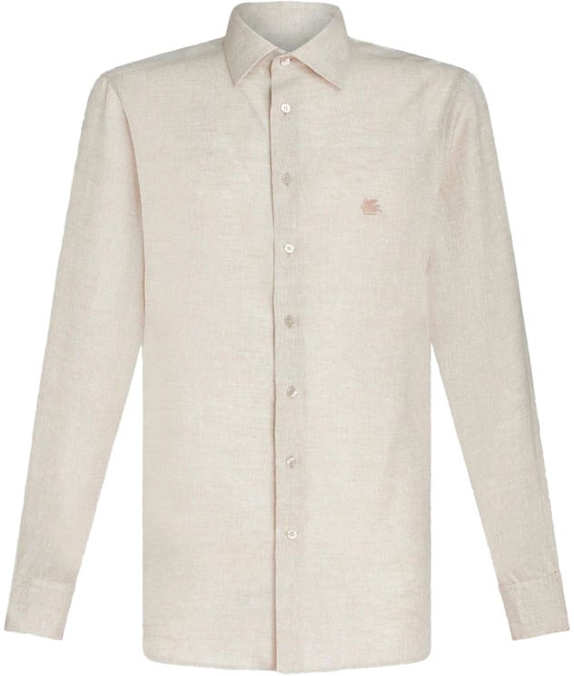 Etro shirt roma logo beige