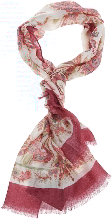 Etro Tosca Scarf Red