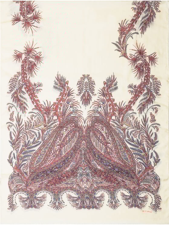 Etro Foulard Paisley in Tessuto Morbido