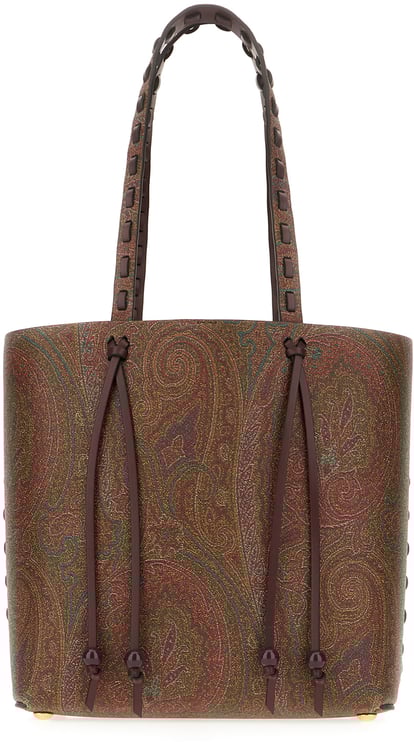 Etro Etro Multicolor leather shopping bag