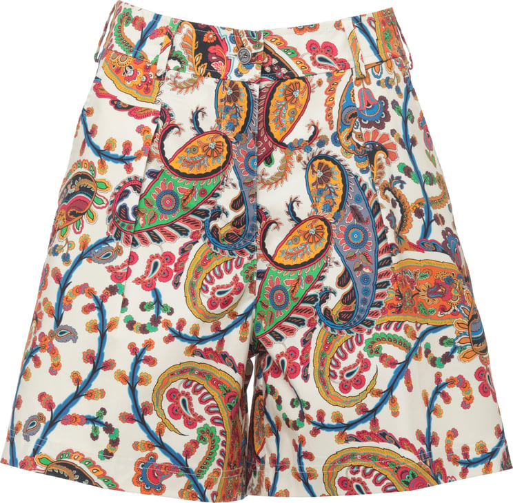 Etro Shorts Avorio