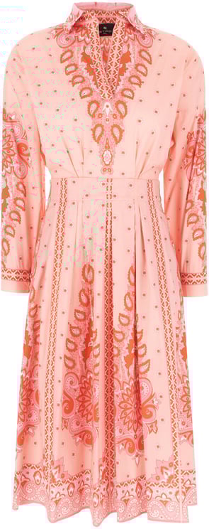 Etro Etro Printed stretch cotton dress
