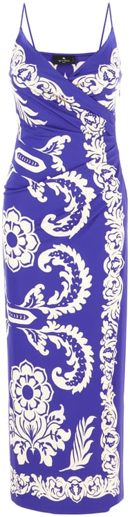 Etro Etro Printed stretch viscose dress