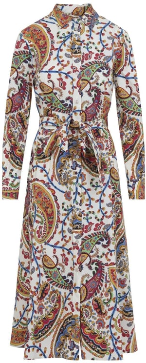 Etro Etro Belted Midi Dress