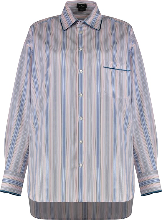 Etro Striped cotton shirt