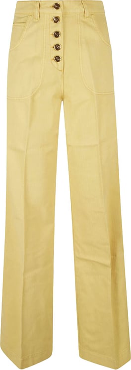 Etro High-Waisted Trousers With Wide-Leg Silhouette