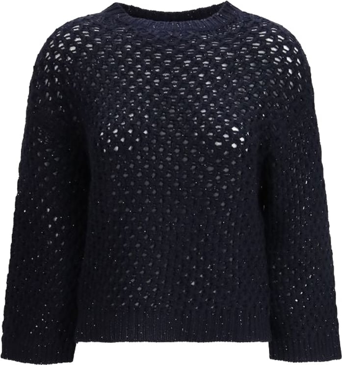 Fabiana Filippi Fabiana Filippi Black Wool Oves Aries Sweatshirt