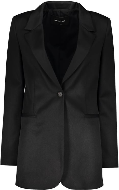 Fabiana Filippi Virgin wool single-breasted blazer