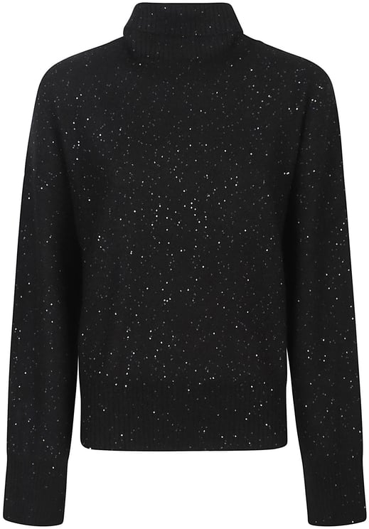 Fabiana Filippi Turtle Neck Sweater Black