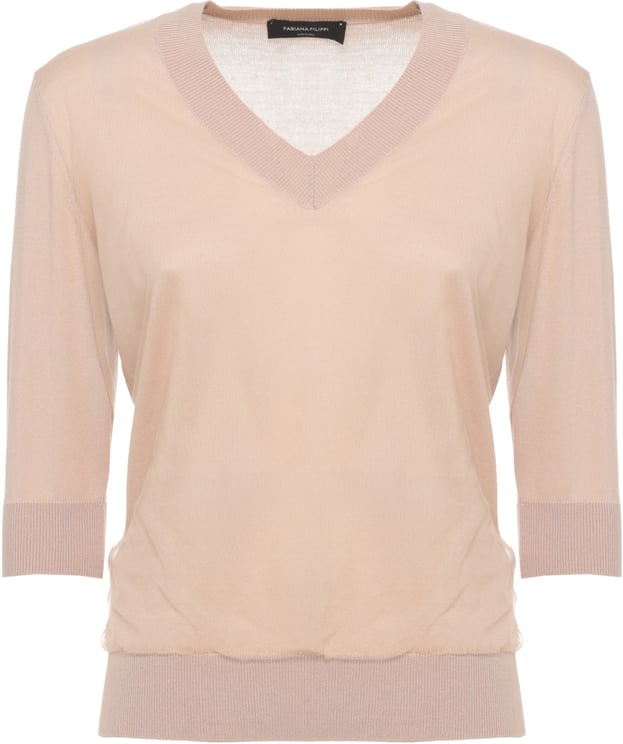 Fabiana Filippi Sweaters Beige