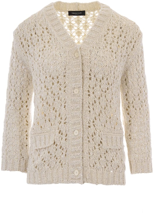 Fabiana Filippi Sweaters Burro/Fango