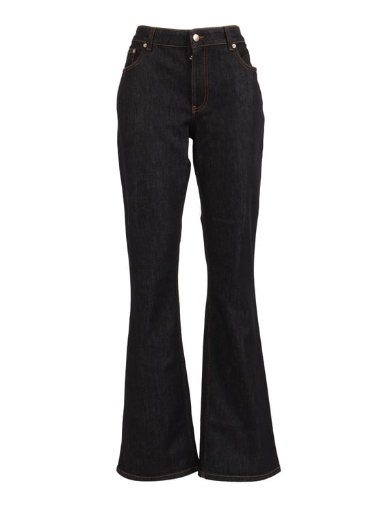 Fabiana Filippi Anthracite Bootcut Slim Fit Jeans
