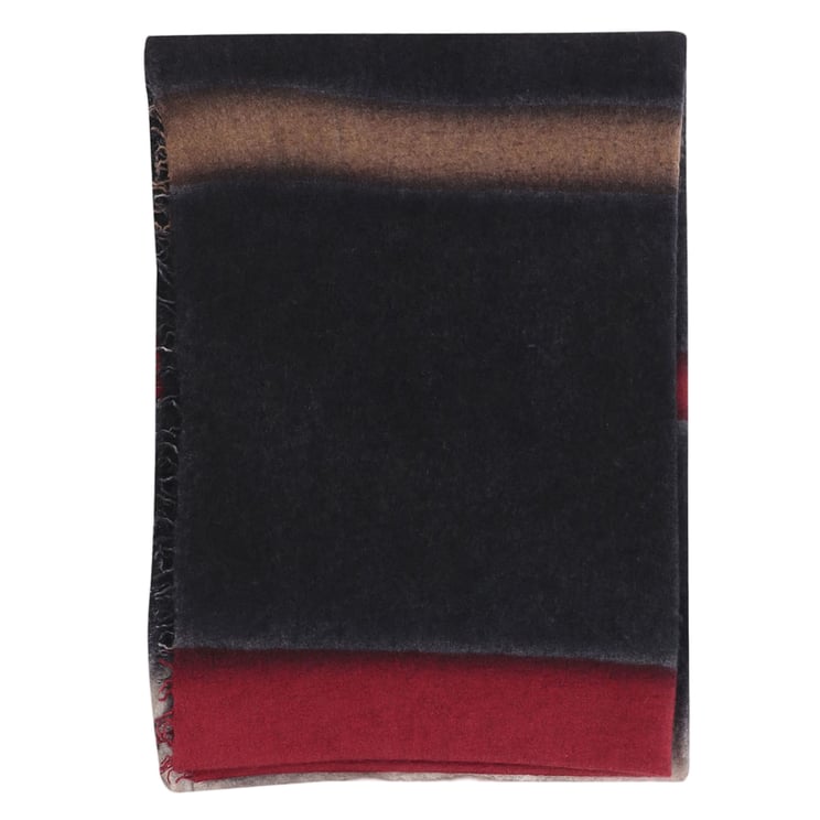 FALIERO SARTI Eros Pattern Cashmere And Silk Scarf With Fringed Edges