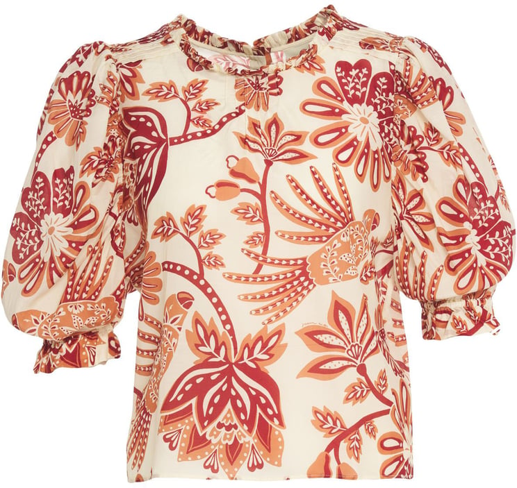 FARM Rio Blouse with floral pattern
