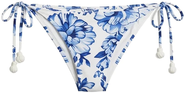 FARM Rio Bikini bottom 'Porcelain Chita'