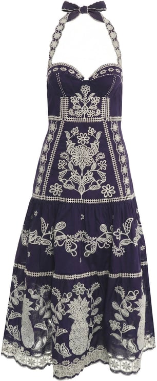 FARM Rio Cotton midi dress