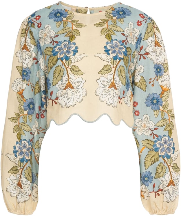 FARM Rio Blouse with floral pattern