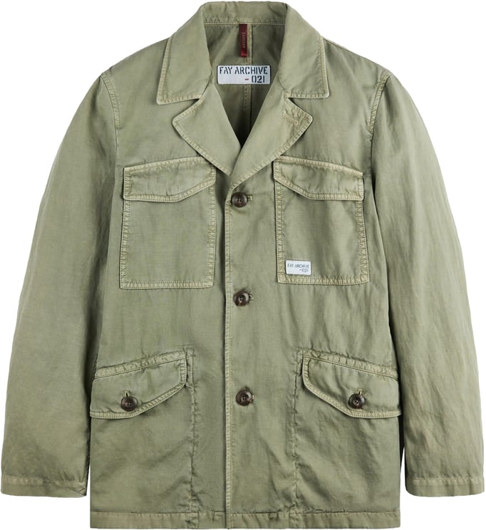 Fay Jackets Kiwi Scuro