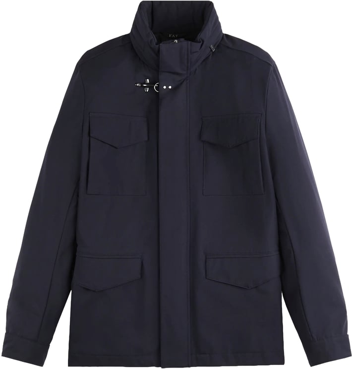 Fay Coats Blu Navy