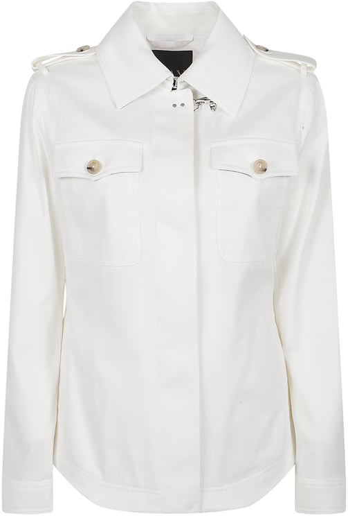 Fay Shirt Jacket White