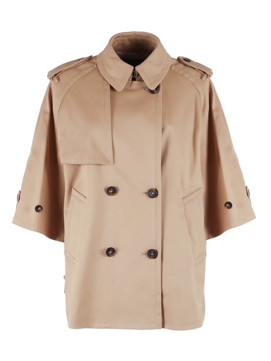 Fay Caban Trench Mc Embroidered Trench Coat