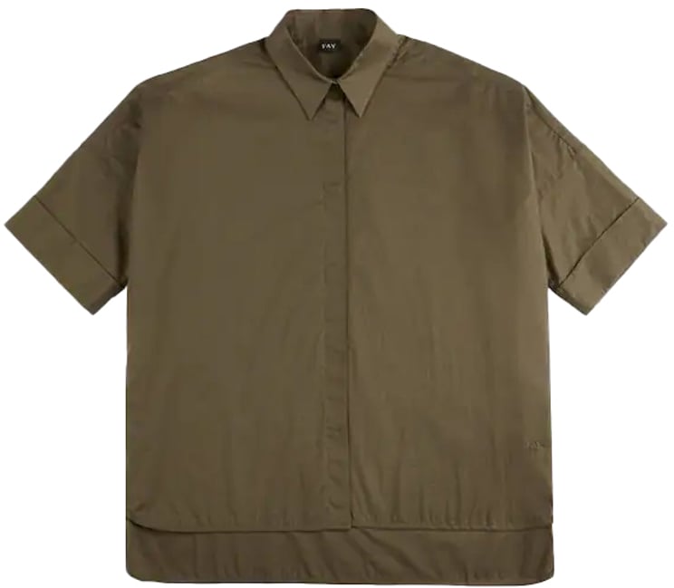Fay Shirts Green