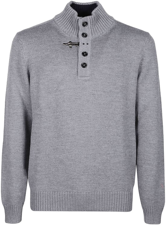 Fay Turtleneck Sweater Metallic