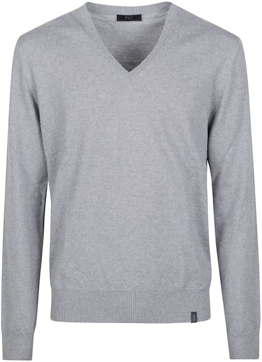 Fay V Neck Sweater Divers