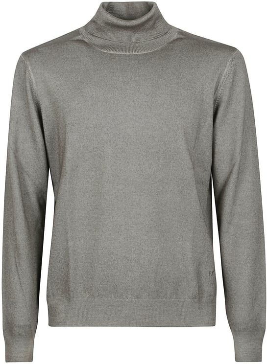 Fay Turtle Neck Sweater Green