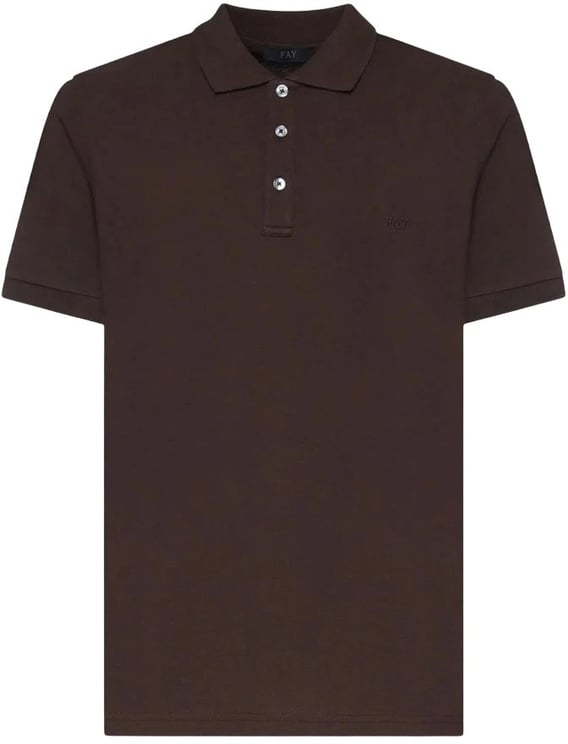 Fay T-Shirts And Polos Marrone