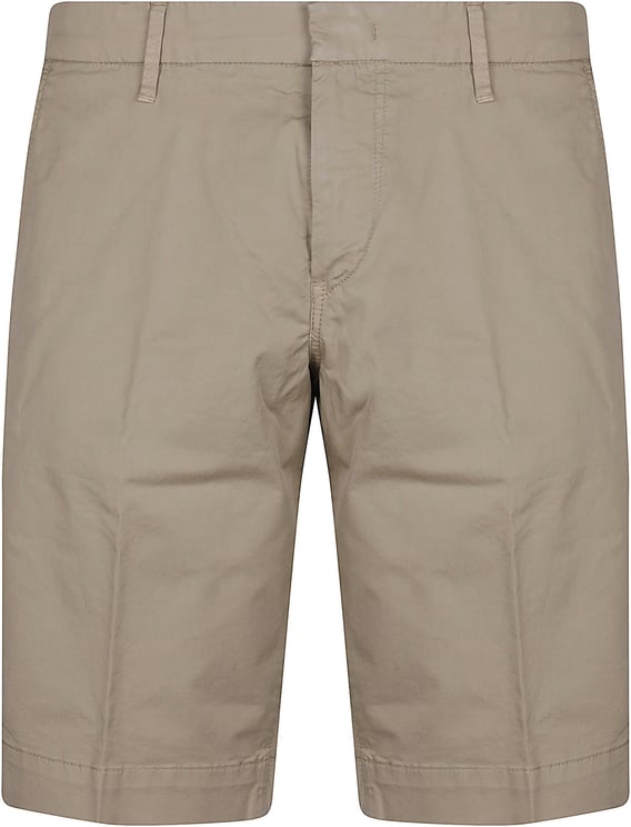 Fay Chino Slim Fit Short Brown