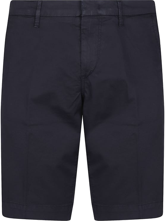 Fay Chino Slim Fit Short Blue