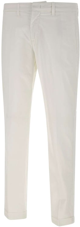Fay Trousers White