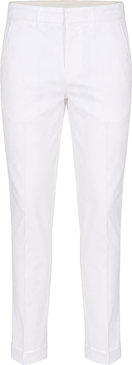 Fay Trousers White
