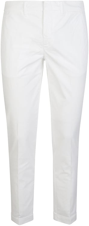 Fay Capri Classic Pant White