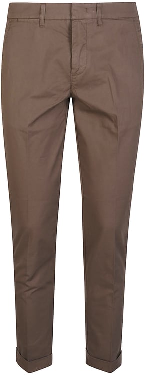 Fay Capri Classic Pant Brown