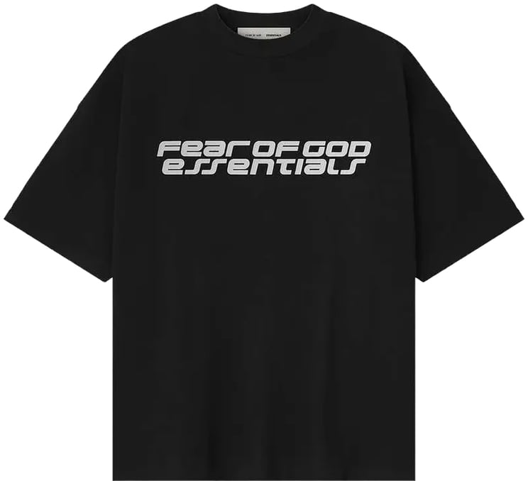 Fear of God Fear of God Essentials Ponte 90s Short Sleeve Tee 'Vintage Black'