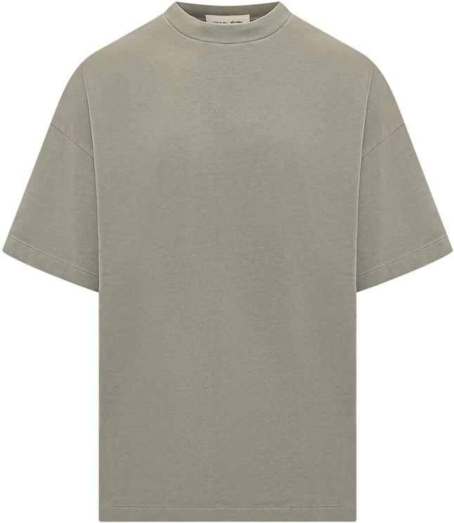 Fear of God T-shirt con Logo Frontale Ricamato