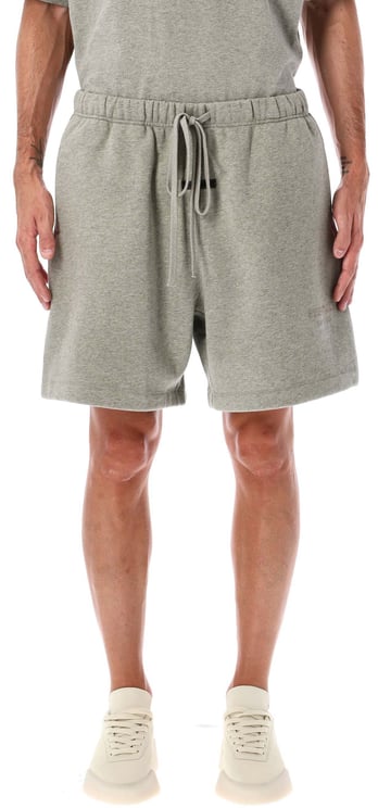 Fear of God Soccer Fleece Shorts Concrete Heather