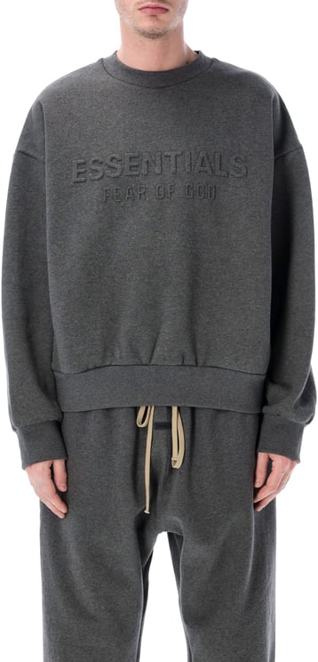 Fear of God Classic Crewneck Sweater Charcoal Heather