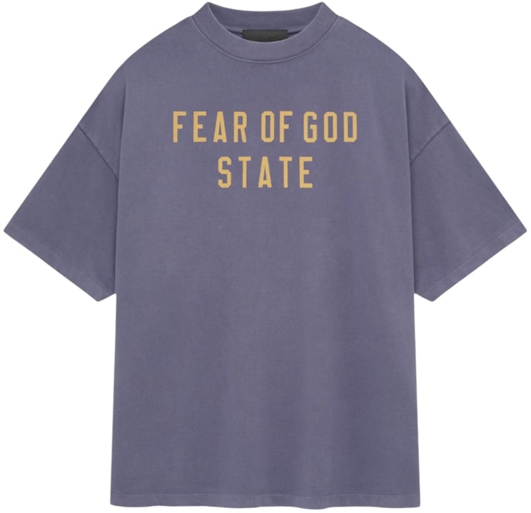 Fear of God Fear of God Essentials Lavender T-shirt