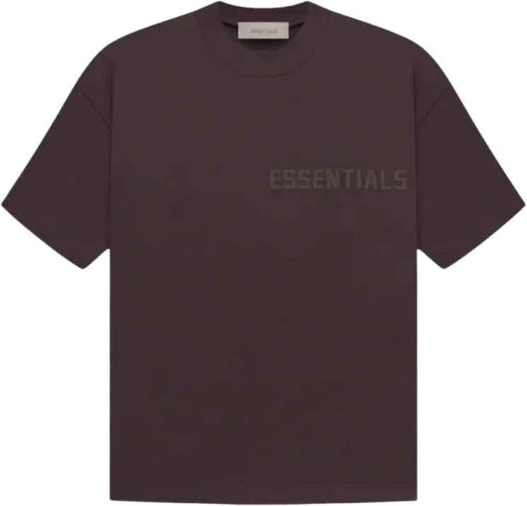 Fear of God Fear of God Essentials Plum T-shirt